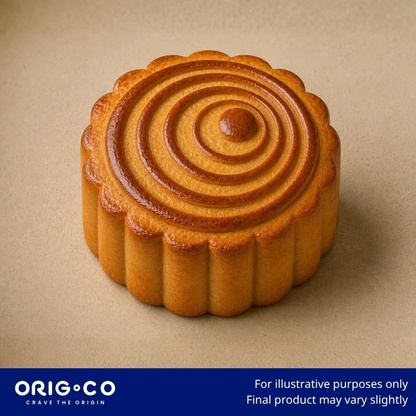 ORIG.CO - Lava Custard Pineapple Mooncake (2pcs) - Made with SunnyHills Pineapple [PREORDER]