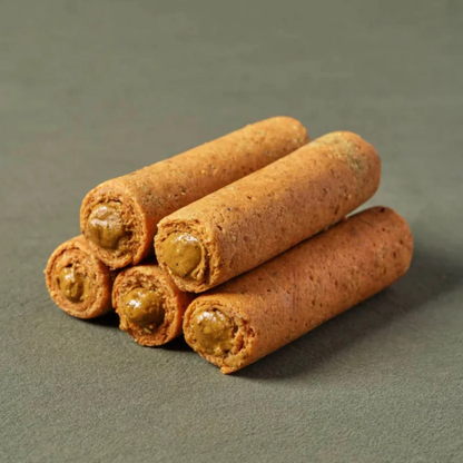 Hiwalk - Pistachio Filled Extra Thick Egg Rolls (8 rolls in a box)