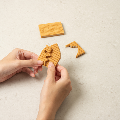 [SunnyHills x M.LanPanda 萌兰] Banana Waffle Cookie (8pcs)