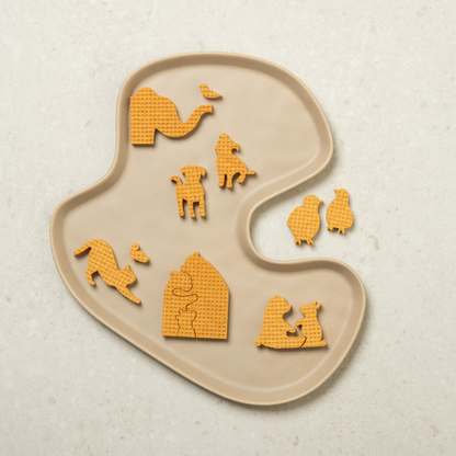 [SunnyHills x M.LanPanda 萌兰] Banana Waffle Cookie (8pcs)