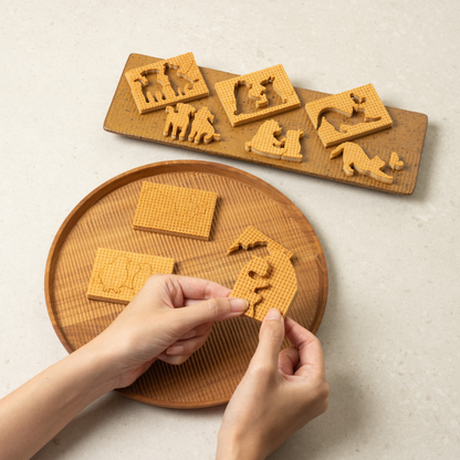 [SunnyHills x M.LanPanda 萌兰] Banana Waffle Cookie (8pcs)