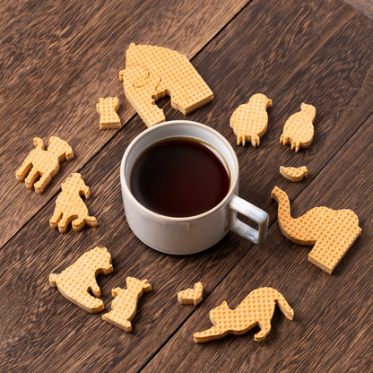 [SunnyHills x M.LanPanda 萌兰] Banana Waffle Cookie (8pcs)