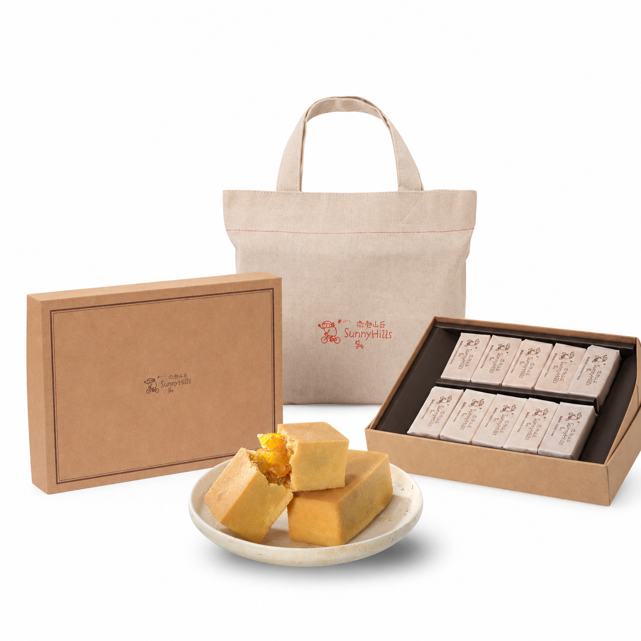 Pineapple Cake Tart 5pcs + Apple Cake 5 pcs